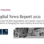 Copertina Digital news report 2021