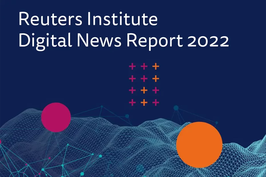 Copertina Digital News Report 2022