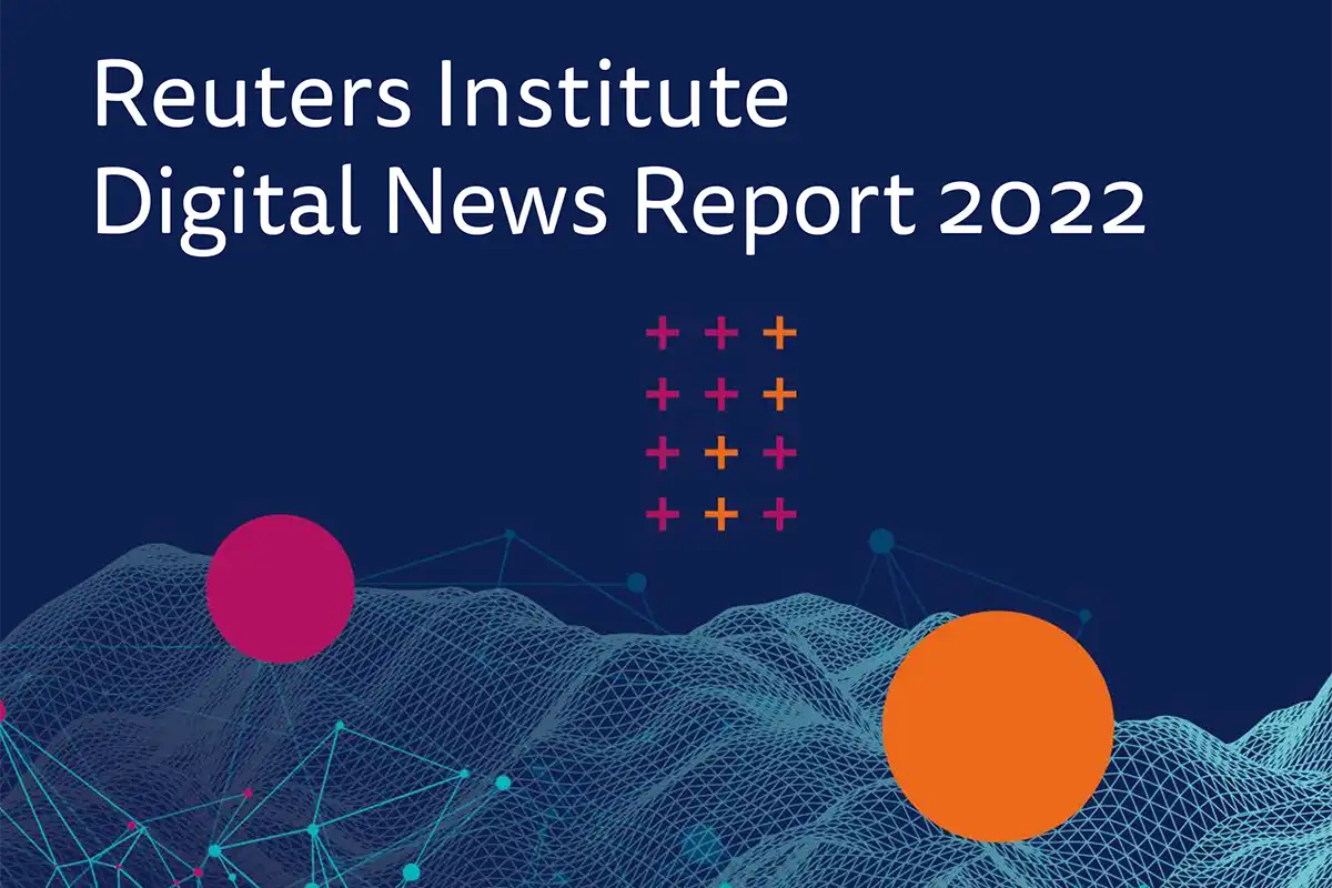 Copertina Digital News Report 2022